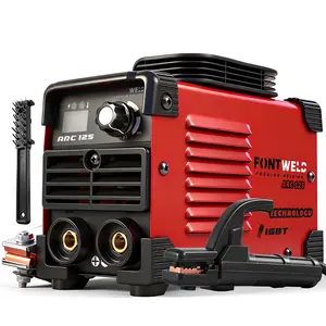 ARC 125A Welder, 110V 125Amp IGBT Inverter 2 in 1 Stick/Lift TIG Portable Mini Welding Machine with Hot Start Anti-Stick, Digital Display & 4 Safety Protections for Home DIY, Car Repair, Metal Fabrication