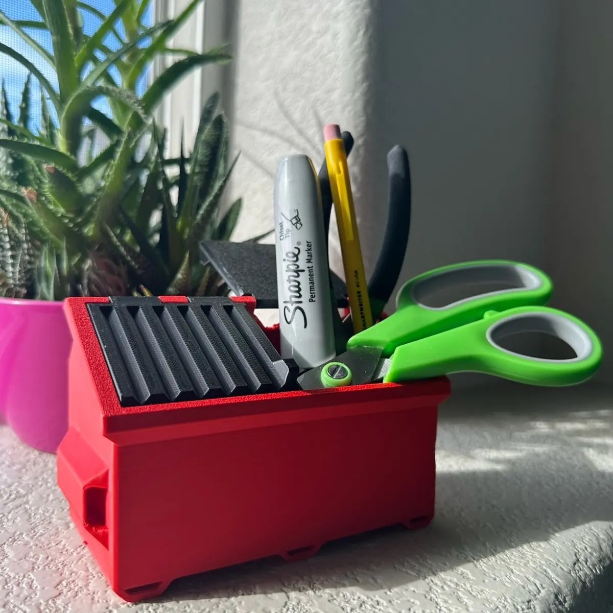 Mini Dumpster Container for Office Organization and Storage - 3D Printed Trinket Holder