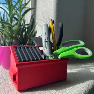 Mini Dumpster Container for Office Organization and Storage - 3D Printed Trinket Holder