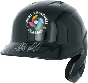 Fernando Tatis Jr. San Diego Padres Autographed 2026 World Baseball Classic Logo Batting Helmet - Fanatics Authentic Certified