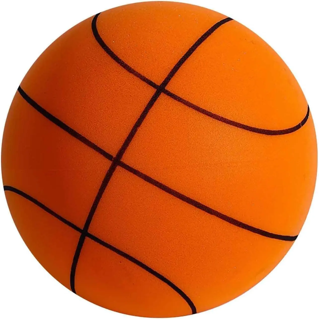 "Soft Foam Basketball for Kids – Safe, Quiet, 3 Size Options (Baby/Toddler/Kids)"