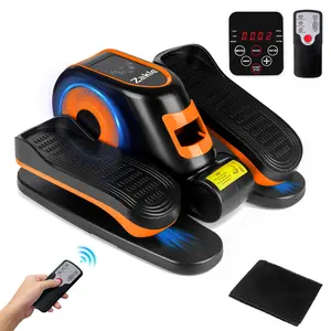 Zakle Under Desk Elliptical Machine, Ellipse Leg Exerciser w/Remote Control & 12 Adjustable Speeds, Noiseless Seated Pedal Exerciser, Fully Assembled Electric Ellipse Leg Exerciser as Seen on Tv 005