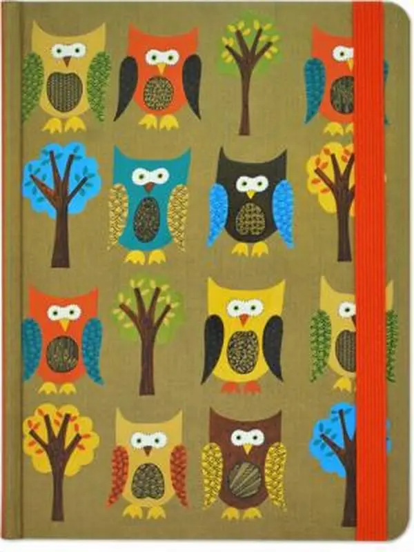 USED Book - Owls Journal by Peter Pauper (Hardcover) - english