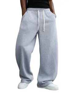 Men's Solid Color Pants, Regular Fit Casual Comfy Fabric Jogger Pants for Daily Wear, Men's Trousers for All Seasons, Tracksuit Pants