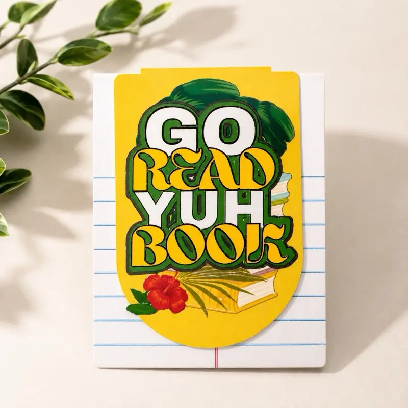 Go Read Yuh Book Bookmark