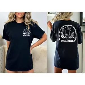 Motherhood Sometimes I Rock It Sometimes It Rocks Me Shirt, Mama Shirt, Mom Shirt, Rocker Mom Gifts, Mothers Day Gift Shirt, Rocker Mama Tee