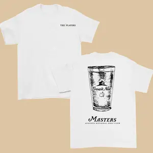 The Players Masters Crow’s Nest Shirt For Men Women Vintage Cotton Graphic Unisex Breathable Augusta Golf Top Classic Fit Crew Neck - Casual