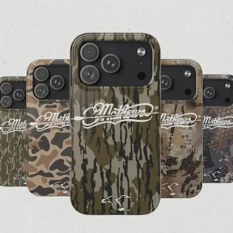 Mathews Camo Phone Case Collection, Tough Phone Case, Shockproof Case, Protective Cover, Durable Case, Aesthetic Phone Case, Gift Idea