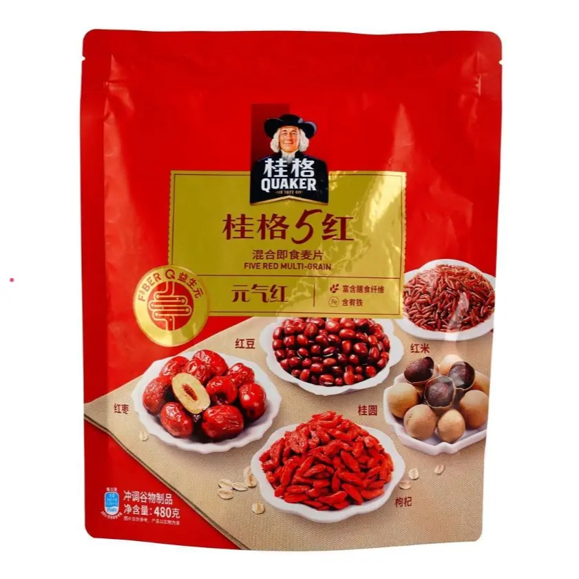 5 Red Mixed Instant Oatmeal, 16.93 oz