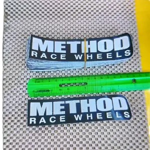 method race wheels stickers