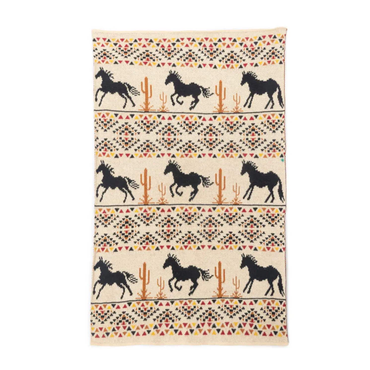 Stallion Spirit Western Knitted Cotton Kitchen Towel - Set of 2