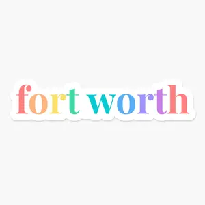 Fort Worth, Texas Sticker
