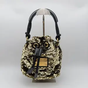 Pre-owned Louis Vuitton RL Monogram Sequins Small Bucket Bag (or Sequin Noé) 23097357