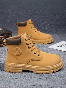 Men's Waterproof Work Boots | Slip & Abrasion Resistant Rubber | All-Weather Safety Shoes Men's Waterproof Work Boots | Slip & Abrasion Resistant Rubber | All-Weather Safety Shoes