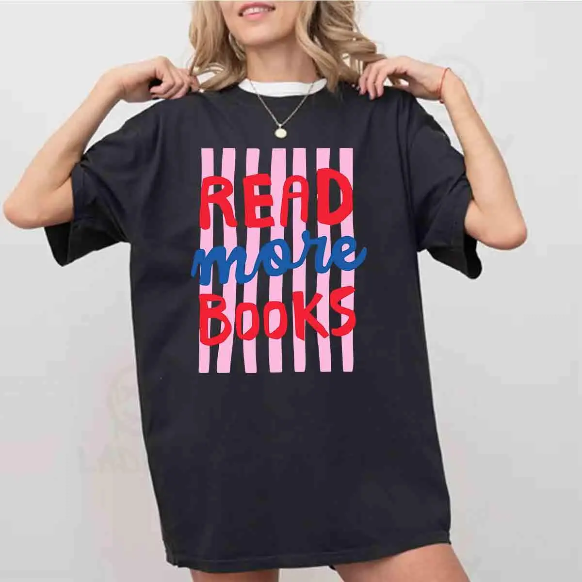 Read More Books Shirt, Book Lover Graphic Tee, Retro Bookish T-Shirt, Cute Reading Tee, Librarian Gift, Bookworm Unisex Shirt  SEO Keywords:
