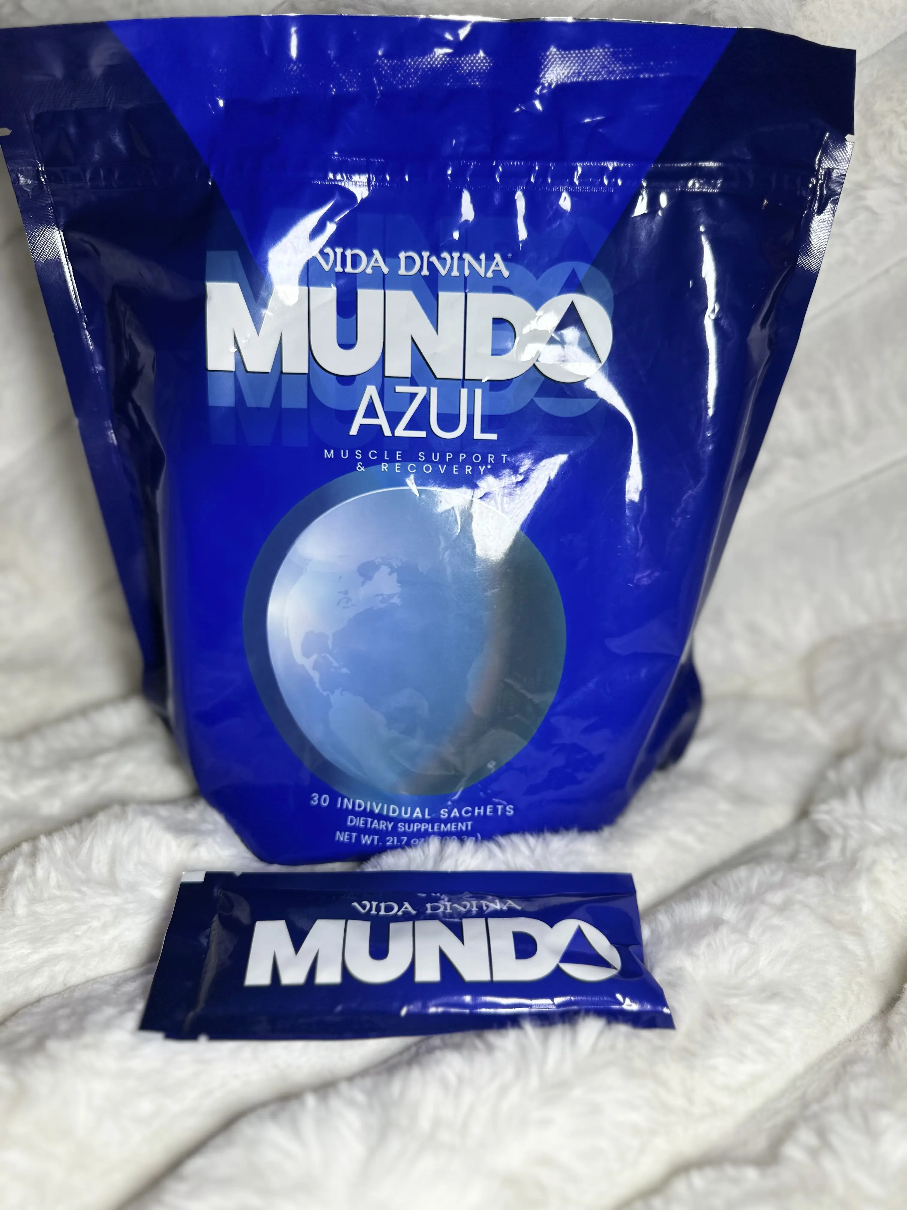 MUNDO AZUL 3O SOBRESITOS VIDA DIVINA SUPLEMENTO PARA MUSCULOS