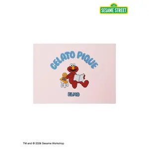 [SESAME STREET][Sleep] Airy Moco Jacquard Half Blanket