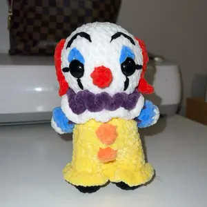 Handmade Crochet Sinister Clown