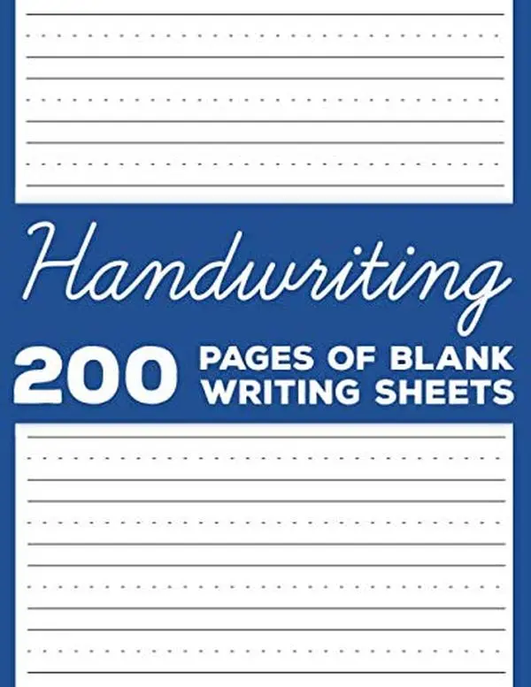 Cursive Handwriting Sheets: For Kids, Students and Adults Cursive Writing Practice 200 Pages 8.5 x 11 Inches