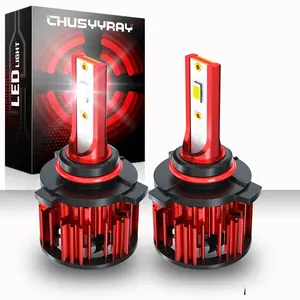 Led Lights For Cars for 2015 2016 2017 2018 2019 2020 2021 2022 2023 Dodge Challenger 2pc 9012 LED Headlight High Low Beam Bulbs 6000K