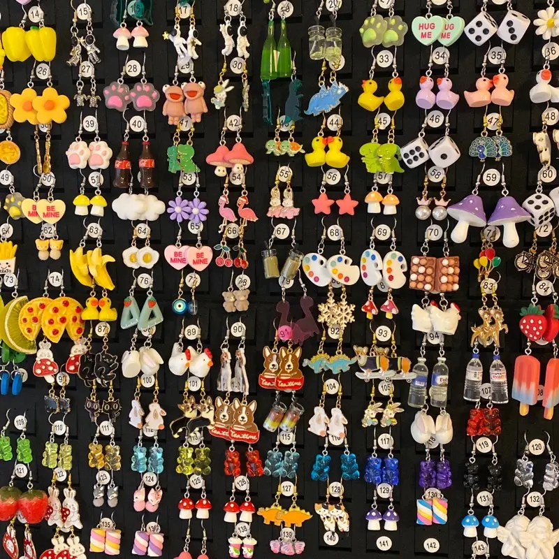 [Video/Picture Claim] Cute Resin Earrings