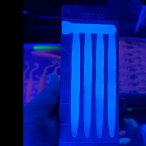 Glow Blue Senko  – 5” (Glow in the Dark)(8-pack) Fishing Lures