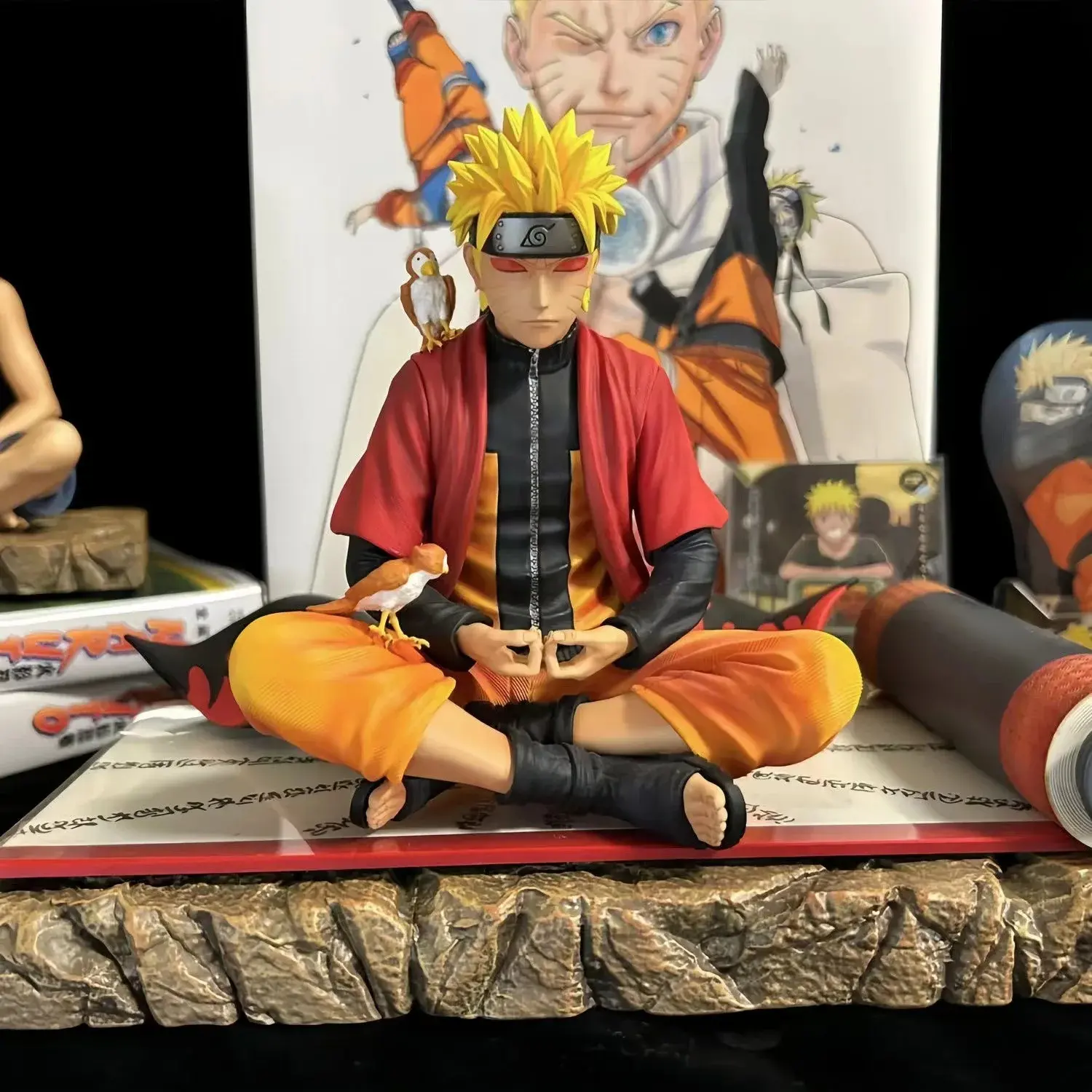 15cm Sage Mode Meditation GK Statue/Figure — Collector's Grade Gift/Toy