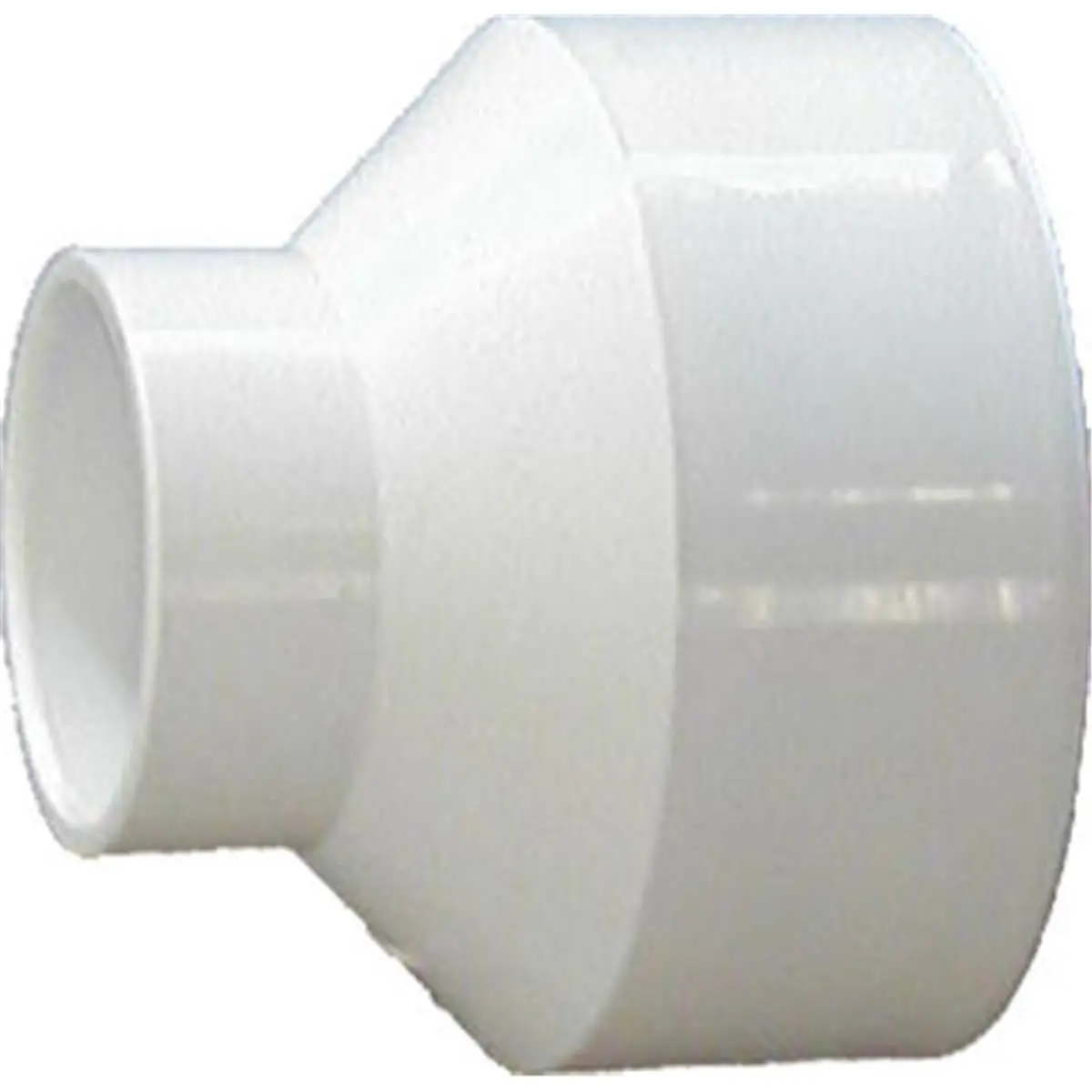 212 MAIN PVC DWV Schedule 40 Water Pipe Reducing Coupling - 3-in x 2-in PVC Fitting for Household Appliance Plumbing Parts