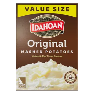 Idahoan Original Mashed Potatoes, 26.2 oz, Pack of 8