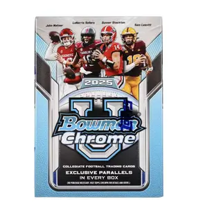 2025 Bowman University Chrome Football Blaster Box