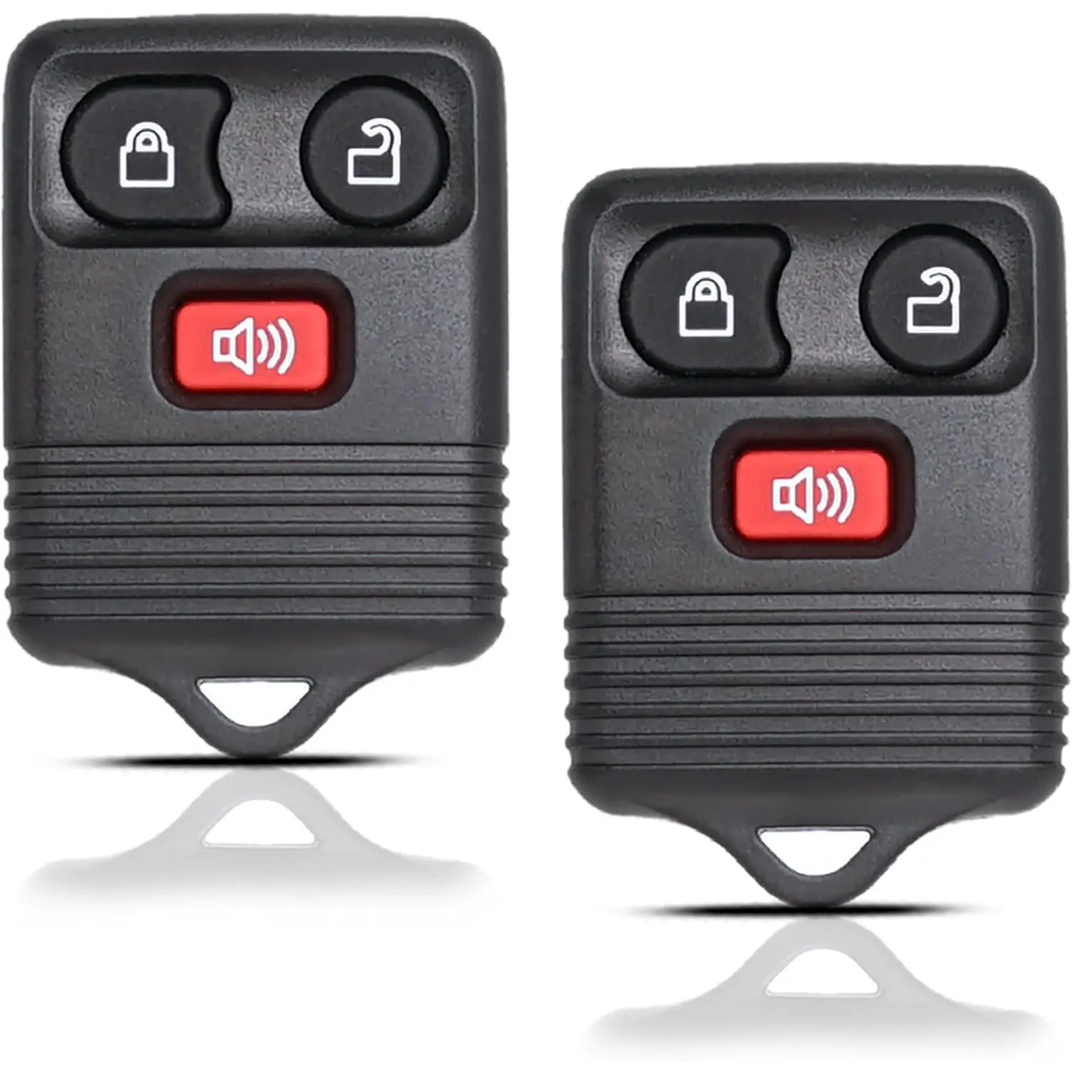 100% Brand New 2-3 Button Automobile Car Fob Remote Replacement with Battery, Fits 1998-2016 Ford F150 F250 F350 Ranger Escape Explorer Focus E150 Expedition, Mazda Tribute, Lincoln MKZ MKX, Mercury, CWTWB1U345 CWTWB1U33 Keyless Entry Controller