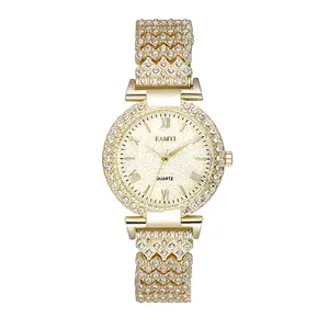 EAMTI 34mm Wrist Watch for Women Simple Elegant Analog Dress Ladies Watches for Causal Business Party Commute