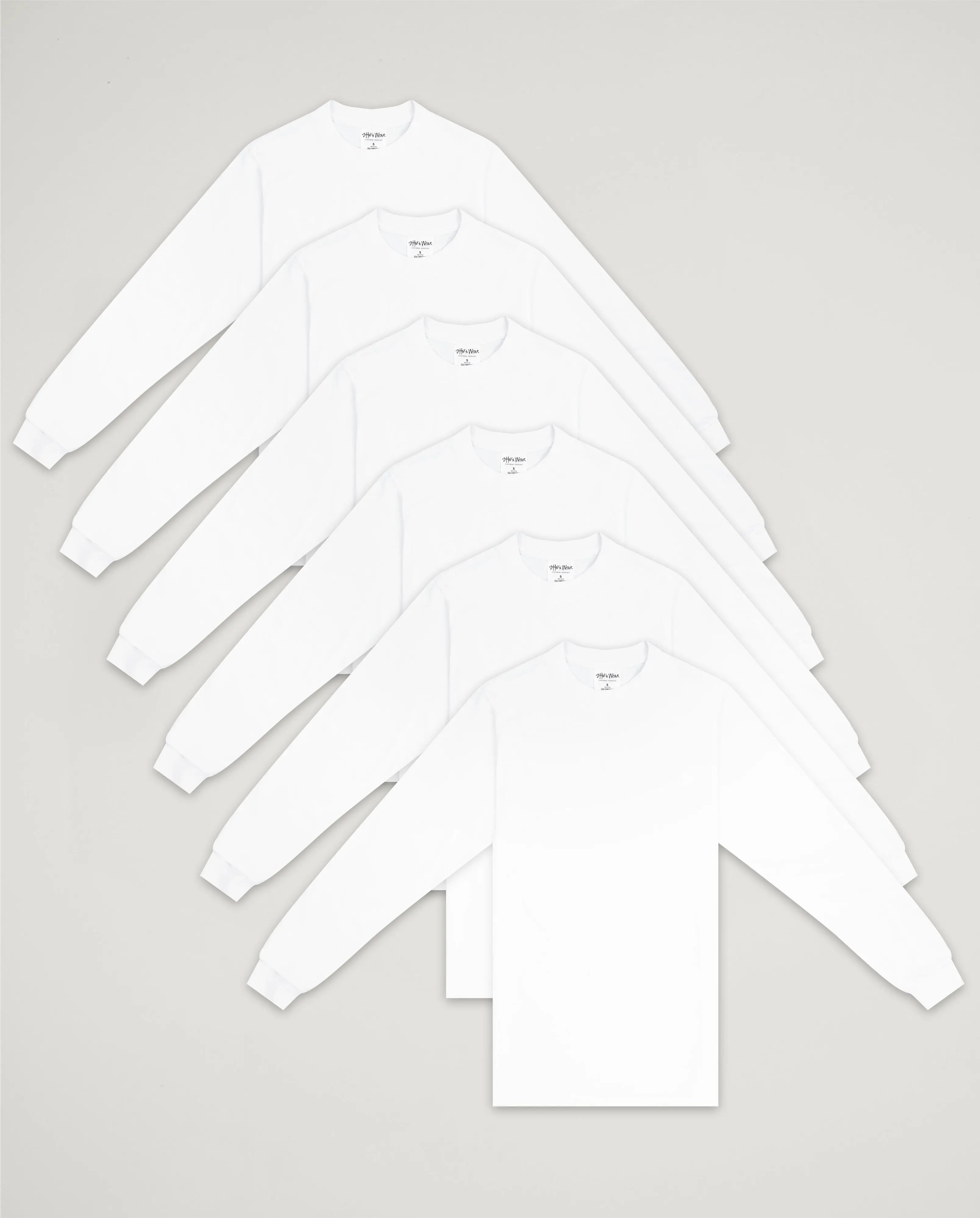 7.5oz Max Heavyweight Long Sleeve 6-Pack Bundle