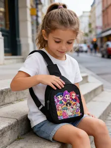 Trendy Cartoon Chest Bag For Children New Nylon Lightweight Single Shoulder Bag Daily Outing Portable Bag Messenger Bag Single Shoulder Bag
