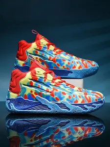 Unisex Breathable Basketball Shoes, Comfortable Tennis Sports Shoes, Durable Design for Daily Wear, Ideal for Sports Performance