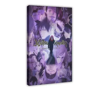 Jujutsu Kaisen Season Animeposter Wall Art Minimalist Movie Poster High Quality Canvas Cloth Poster Classic Anime Poster Print