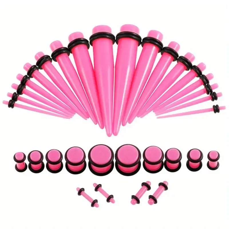 36pcs/pack transparent powder