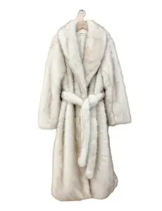 Clever Alice Faux Fur Maxi Coat