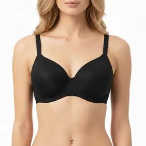 HSIA AirMesh II honeycomb-cup Plus Size Full Coverage Mesh Lightly Padded Lined Adjustable Straps Underwire T-Shirt Bra