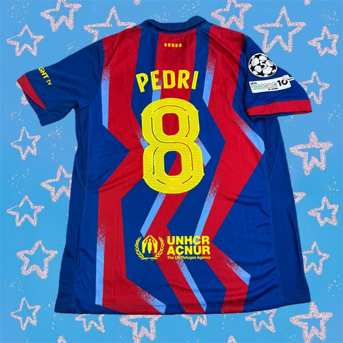 2025 2026 Barcelona Home 10# Yamal Short Sleeve Soccer Jersey