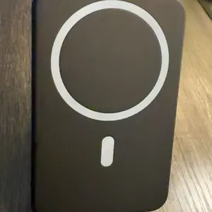 2026 US Spring Glow Up campaign 10000mAh Magnetic Power Bank  Wireless Portable Charger with USB-C Cable LED Display Foldable Battery Pack for iPhone17/ 16/15/14/13/12/Pro/Pro Max Series Charging Compact Silicone Black