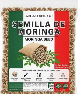 Moringa Seeds Premium PKM1 Variety | Snacking & Planting | Non-GMO | Wildcrafted Drumstick Tree (Malunggay) | Moringa Oleifera Semillas Imported from Mexico (4oz)