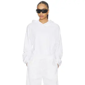 COTTON CITIZEN The Roma Hoodie in White