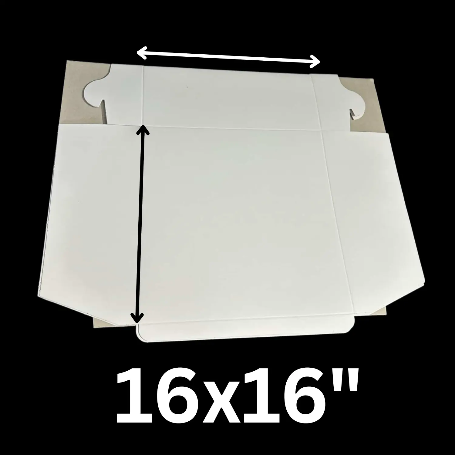 16x16×5 SET OF 6 Cake Dessert Box - Cardboard Box for Cakes and Desserts