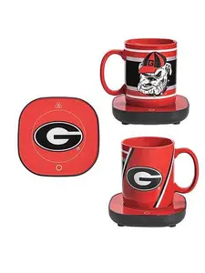 Uncanny Brands Georgia Bulldogs Hairy Dawg Mug Warmer with 12 oz. Mug