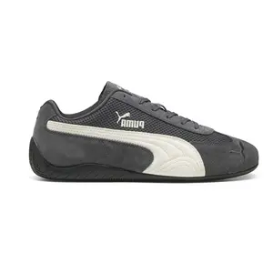 PUMA Mens Speedcat Mesh Lace Up Sneakers Shoes Casual - Grey