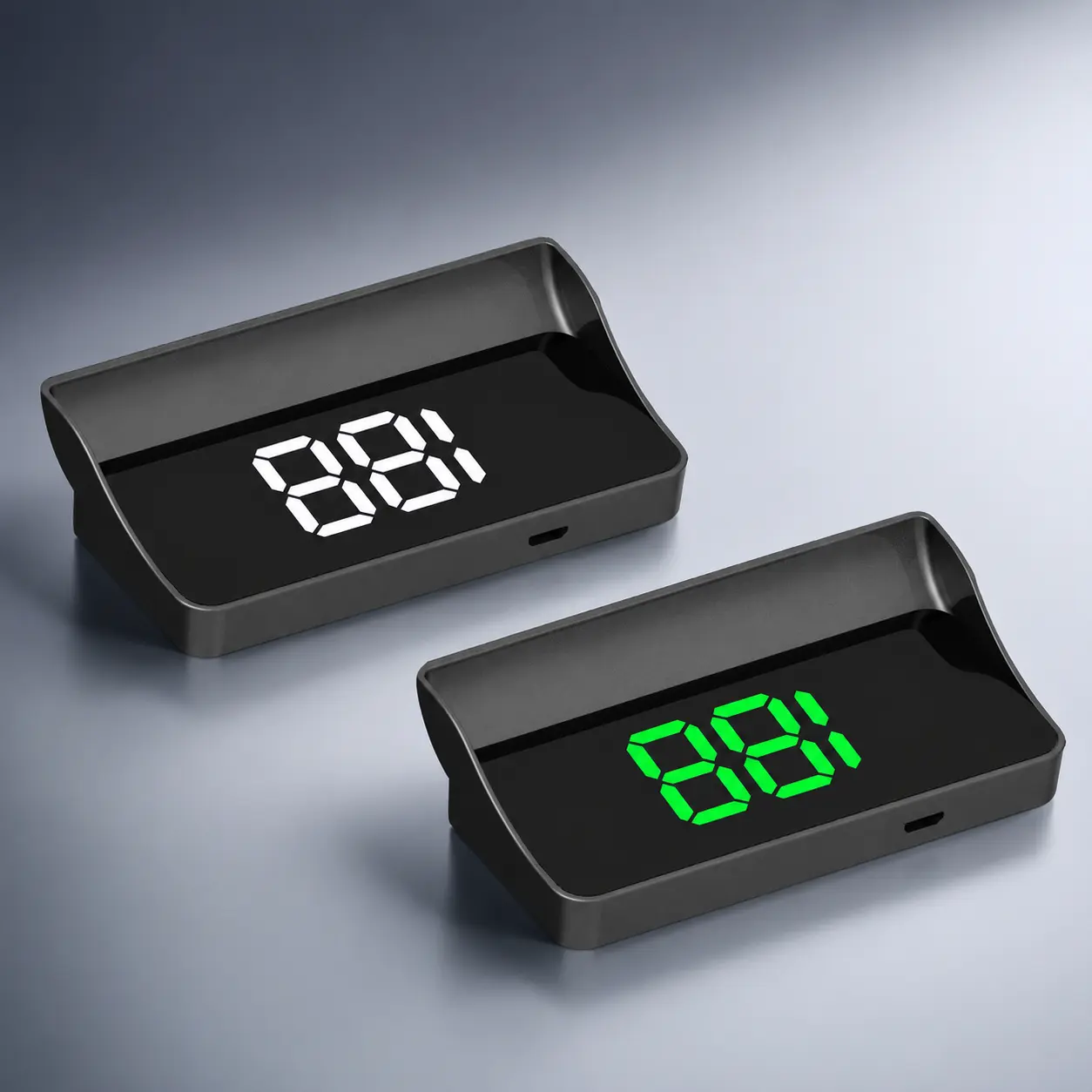 K1 Car Head Up Display (HUD) GPS Digital Speedometer, Odometer (MPH) for Cars, Trucks, Motorcycles Automotive Electronics Accessory,Digital Head Up Display Speedometer