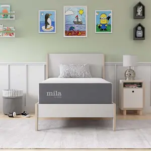Modway Mila 12" Twin Mattress in White