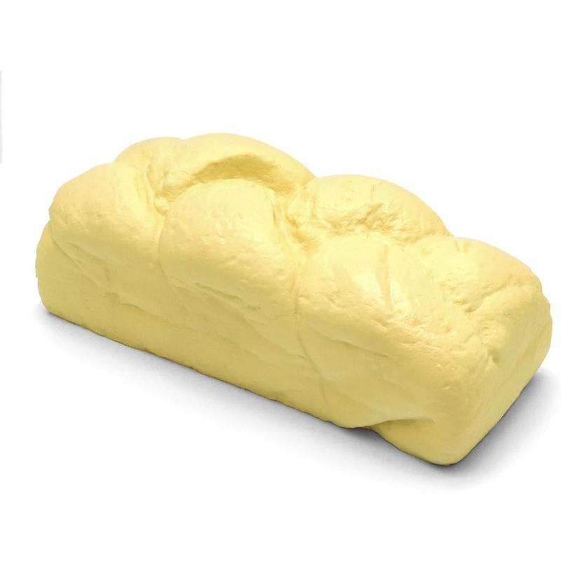 Squishy English Bread 7.9" Colossal Slow Rising Squishies Scented Toy (Yellow)