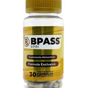 Bypass BPRI-30 Capsules Food Supplements / Fitness Support Dietary Healthcare Multicolor Natural Fiber